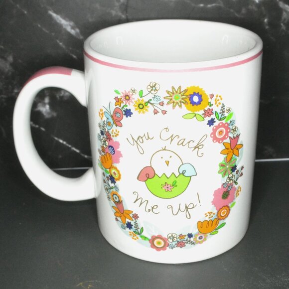 Certified International Lori Siebert Easter Theme Mugs Ceramic Hot Drink Serving - Picture 3 of 11